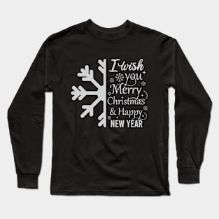 Merry Christmas And Happy New Year Long Sleeve T-Shirt